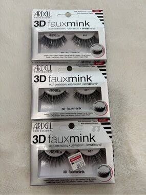 Ardell faux mink lashes 857 BUNDLE